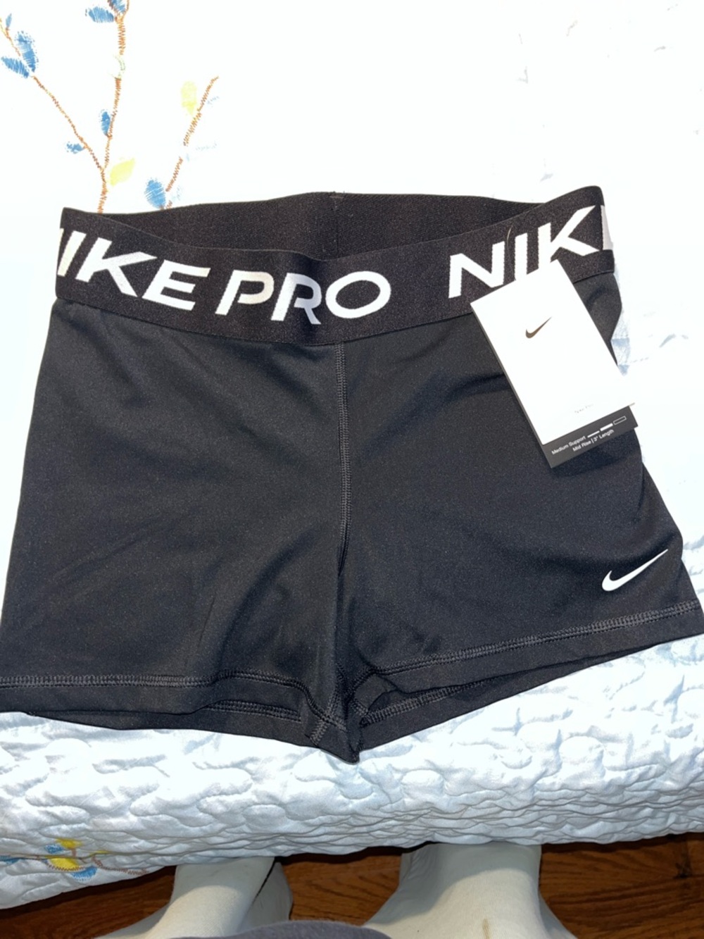 Nike Pro Women's Black Performance Compression Shorts